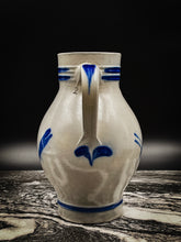 Load image into Gallery viewer, Oversized Handmade White Clay Salt Glazed Stoneware Pitcher
