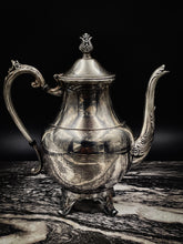 Load image into Gallery viewer, Vintage Silverplate Footed Tea Pot
