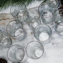 Load image into Gallery viewer, Vintage Libby Winter Wonderland Double Old Fashioned Glasses, Set Of 5
