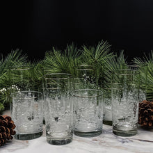 Load image into Gallery viewer, Vintage Libby Winter Wonderland Double Old Fashioned Glasses, Set Of 5
