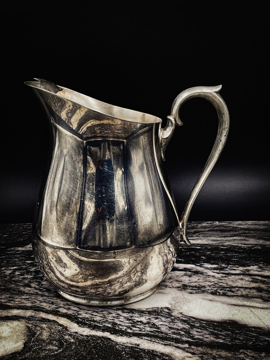 Vintage Silverplate Water Pitcher