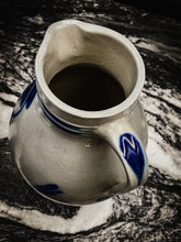 Load image into Gallery viewer, Oversized Handmade White Clay Salt Glazed Stoneware Pitcher
