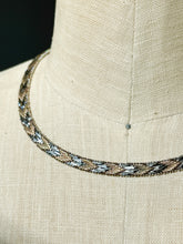 Load image into Gallery viewer, Vintage Sterling Silver 1930&#39;s Two-Tone Riccio Necklace
