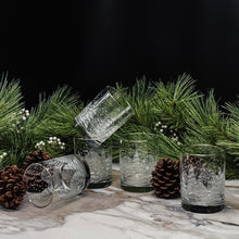 Load image into Gallery viewer, Vintage Libby Winter Wonderland Double Old Fashioned Glasses, Set Of 5
